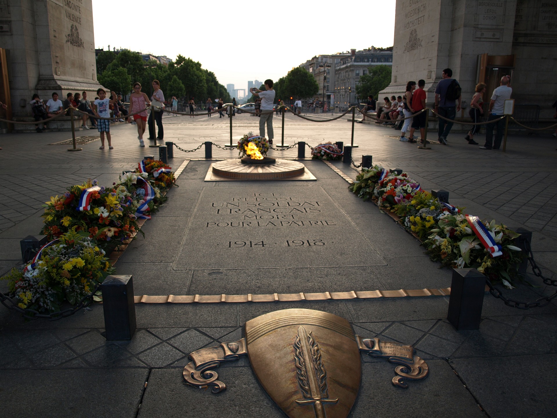 Detail on the Tomb of the Unknown Soldier